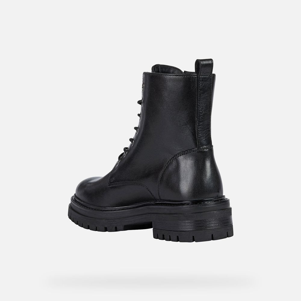 Geox Bayan Ankle Bot Siyah - Iridea - ZDA-206439